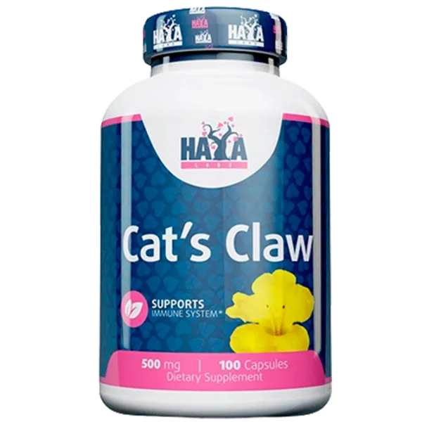 Витамины и минералы Haya Labs Cats Claw (853809007905) 100 капсул photo 1 Витамины и минералы Haya Labs Cats Claw (853809007905) 100 капсул photo 1