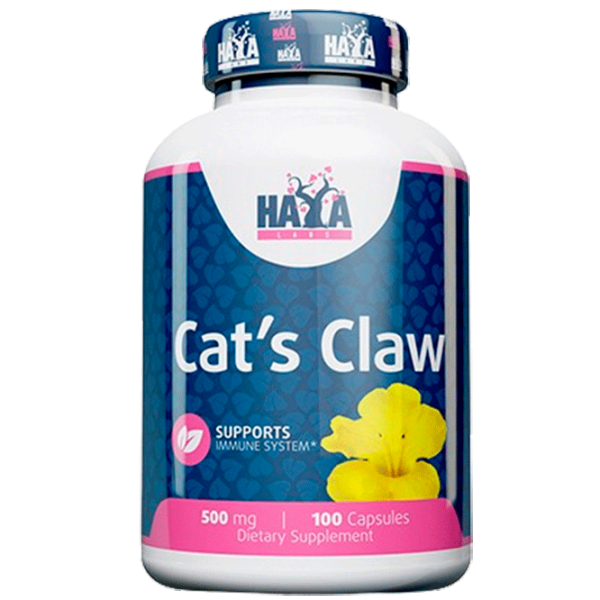 Витамины и минералы Haya Labs Cats Claw (853809007905) 100 капсул photo 1 Витамины и минералы Haya Labs Cats Claw (853809007905) 100 капсул photo 1