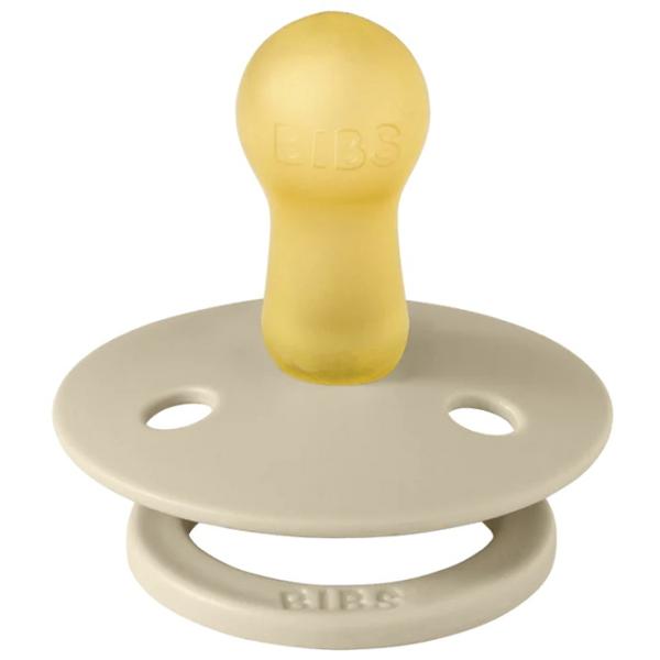 Suzetă cu tetina rotundă Bibs Colour 110414  Unisex / 0 luni - 6 luni / Latex / Vanilla photo 4