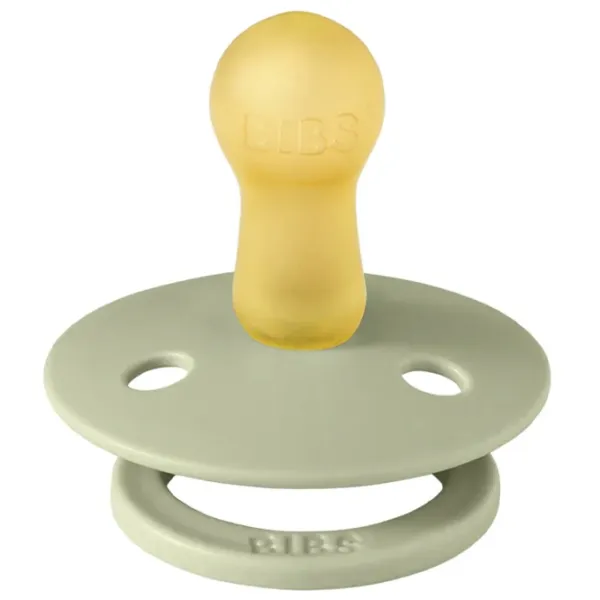 Соска круглая Bibs Colour 110262  Унисекс / 0 месяцев - 6 месяцев / Латекс / Серо-зеленый photo 3