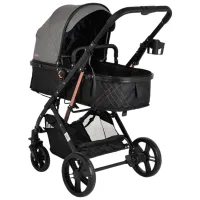 Детская коляска Moni Rafaello 3800146236137/ Серый