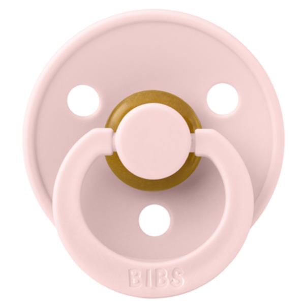Соска круглая Bibs Colour 100277C  Для девочек / 0 месяцев - 6 месяцев / Латекс / Розовый photo 2