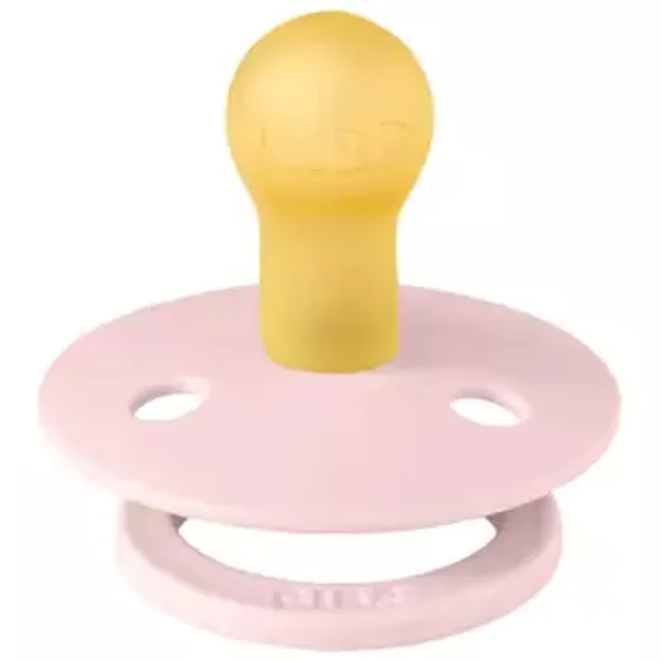 Соска круглая Bibs Colour 100277C  Для девочек / 0 месяцев - 6 месяцев / Латекс / Розовый photo 3