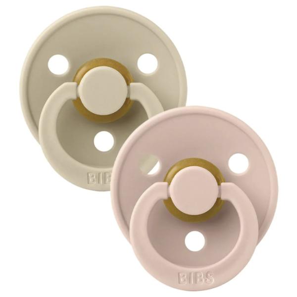 Suzetă cu tetina rotundă Bibs Colour 110213  Pentru fetițe / 0 luni - 6 luni / Latex / Vanilla photo 2 Suzetă cu tetina rotundă Bibs Colour 110213  Pentru fetițe / 0 luni - 6 luni / Latex / Vanilla photo 2