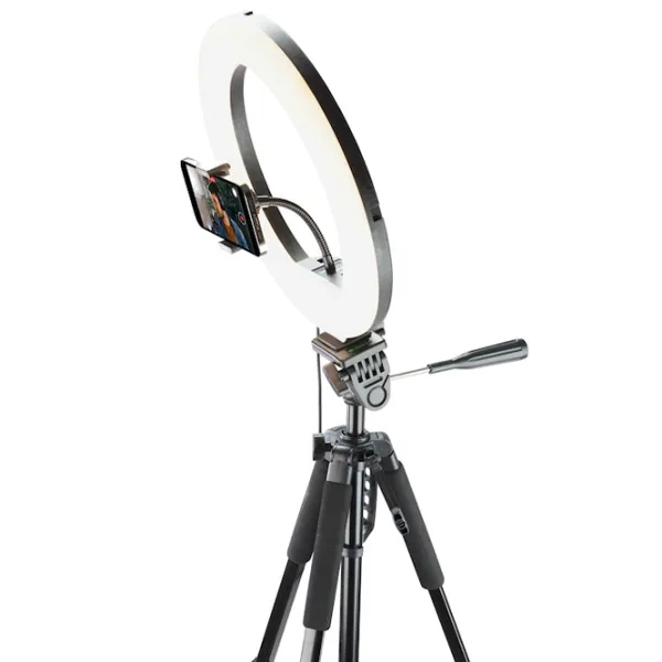 Кольцевая лампа Cellularline Ring Light Master 330 мм Черный photo 3