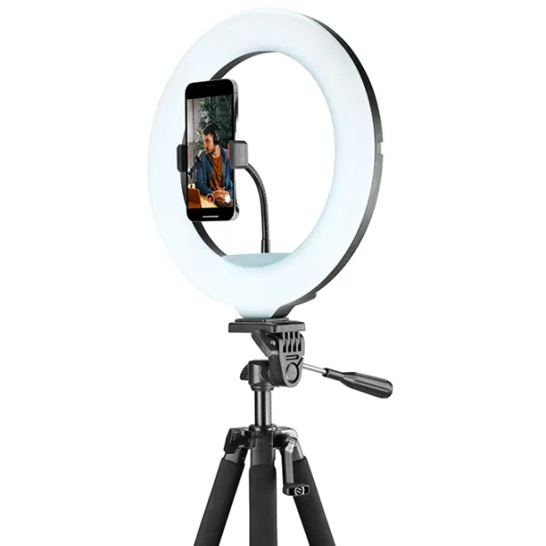 Кольцевая лампа Cellularline Ring Light Master 330 мм Черный photo 4