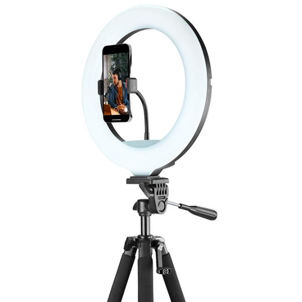 Кольцевая лампа Cellularline Ring Light Master 330 мм Черный photo 4