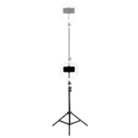 Lampă circulară Cellularline Selfie Ring Pro Multicolor 254 mm Black photo 6