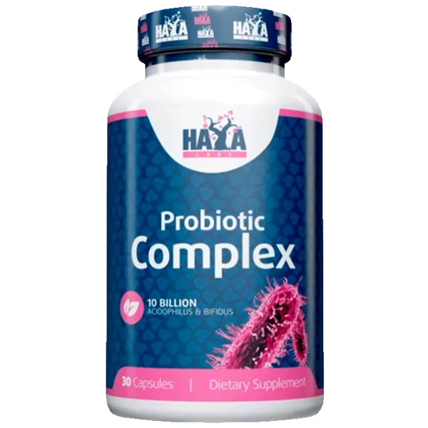 Vitamine și minerale Haya Labs Billion Acidophilus & Bifidus Probiotic Complex (854822007668) 30 capsule photo 1 Vitamine și minerale Haya Labs Billion Acidophilus & Bifidus Probiotic Complex (854822007668) 30 capsule photo 1