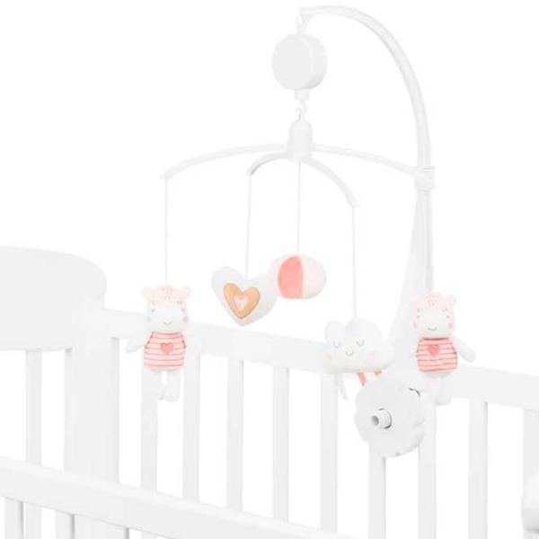 Игрушка для колясок и кроваток Kikka Boo Hippo Dreams  0+ / Белый photo 2