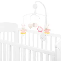 Игрушка для колясок и кроваток Kikka Boo Rabbits in Love 0+ / Белый photo 2