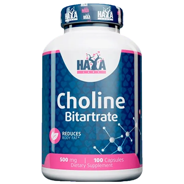 Витамины и минералы Haya Labs Choline Bitartrate (853809007264) 100 капсул photo 1 Витамины и минералы Haya Labs Choline Bitartrate (853809007264) 100 капсул photo 1