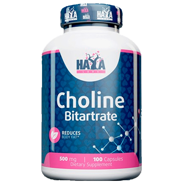 Витамины и минералы Haya Labs Choline Bitartrate (853809007264) 100 капсул photo 1 Витамины и минералы Haya Labs Choline Bitartrate (853809007264) 100 капсул photo 1