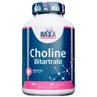 Витамины и минералы Haya Labs Choline Bitartrate (853809007264) 100 капсул