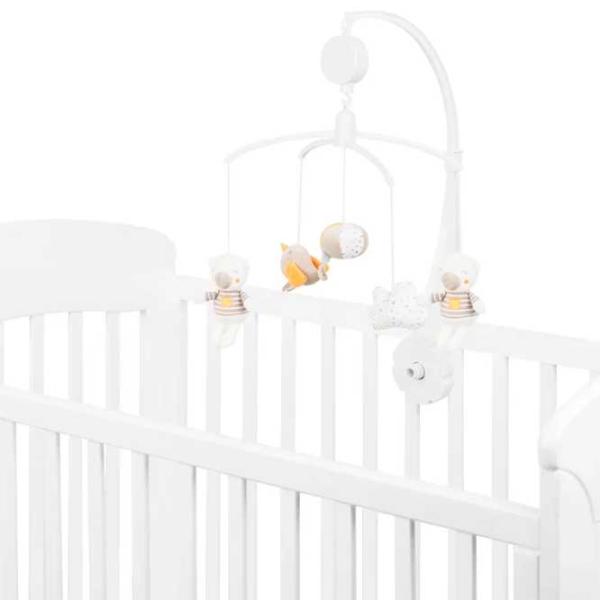 Jucărie pentru pătuțuri și cărucioare Kikka Boo My Teddy  0+ / White photo 2 Jucărie pentru pătuțuri și cărucioare Kikka Boo My Teddy  0+ / White photo 2
