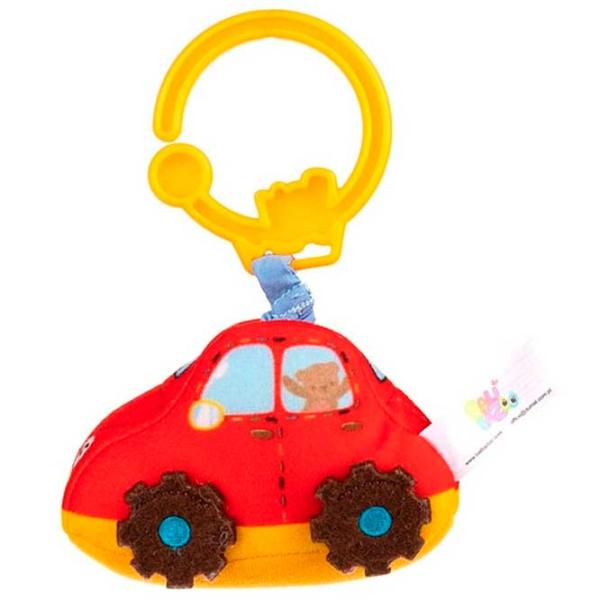 Jucărie pentru pătuțuri și cărucioare BaliBazoo Moni 80485  0+ / Red photo 3