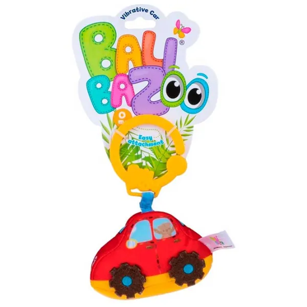 Jucărie pentru pătuțuri și cărucioare BaliBazoo Moni 80485  0+ / Red photo 5
