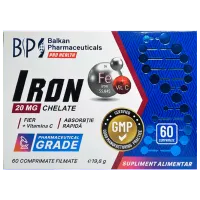 Витамины и минералы Balkan Pharmaceuticals Iron chelate (4840982012266) 60