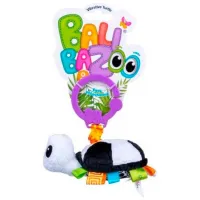 Jucărie pentru pătuțuri și cărucioare BaliBazoo Moni 80144 0+ / White photo 2
