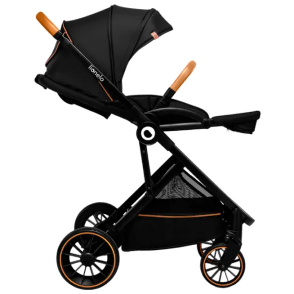Детская коляска Lionelo Riya 5903771700719/ Черный photo 4