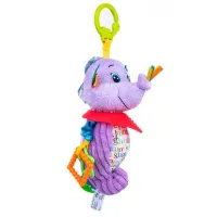 Jucărie pentru pătuțuri și cărucioare BaliBazoo Moni Bali Bazoo 80425 0+ / Purple photo 2