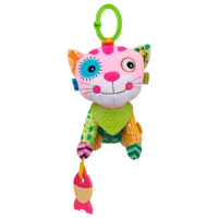 Игрушка для колясок и кроваток BaliBazoo Moni 82016 Cat Caia  0+ / Разноцветный