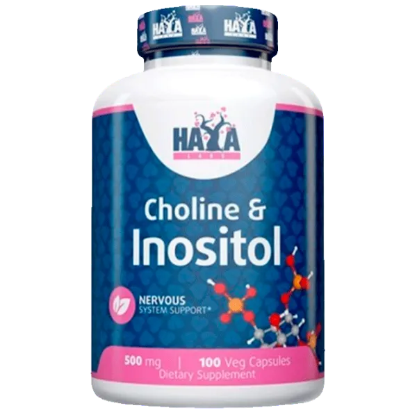 Vitamine și minerale Haya Labs Choline & Inositol (858047007793) 100 capsule photo 1