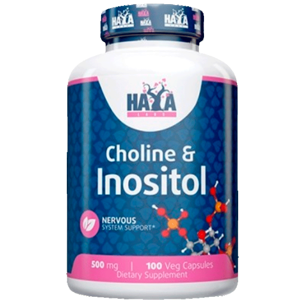 Vitamine și minerale Haya Labs Choline & Inositol (858047007793) 100 capsule photo 1