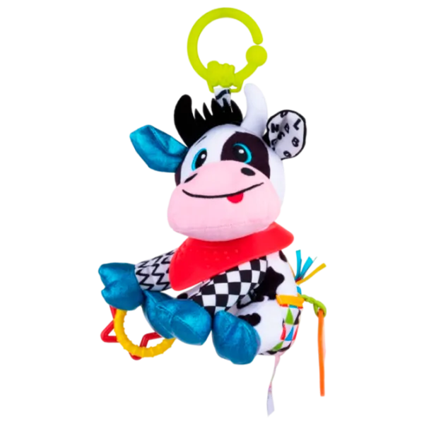 Jucărie pentru pătuțuri și cărucioare BaliBazoo Moni 80215 Cow Clara  0+ / Multicolor photo 1