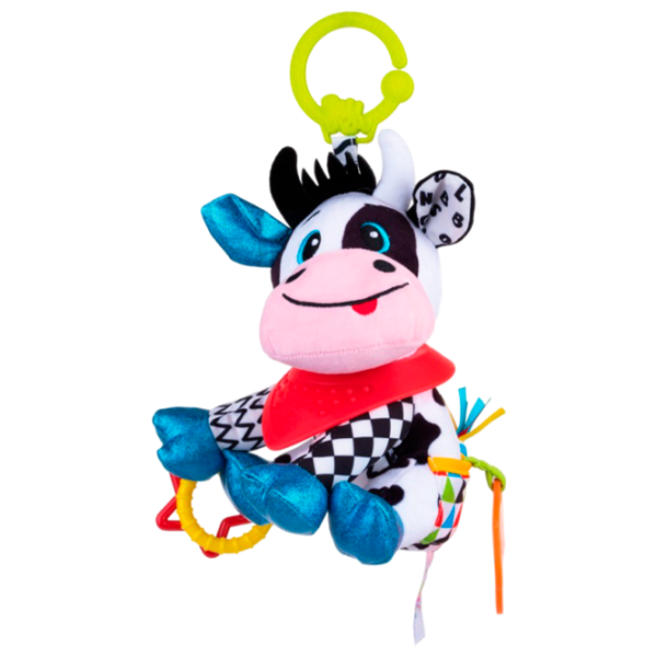 Jucărie pentru pătuțuri și cărucioare BaliBazoo Moni 80215 Cow Clara  0+ / Multicolor photo 1