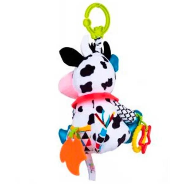Jucărie pentru pătuțuri și cărucioare BaliBazoo Moni 80215 Cow Clara  0+ / Multicolor photo 2