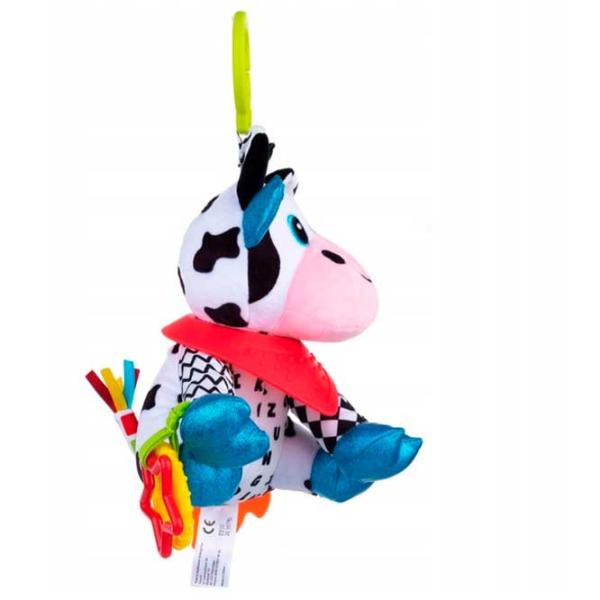 Jucărie pentru pătuțuri și cărucioare BaliBazoo Moni 80215 Cow Clara  0+ / Multicolor photo 5
