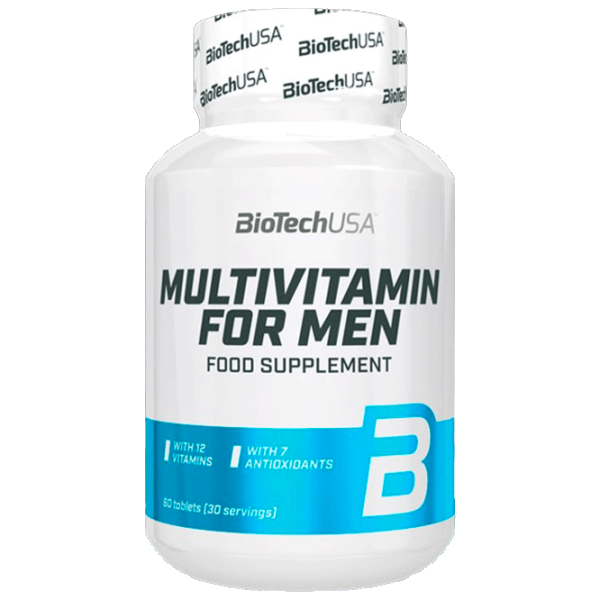 Vitamine și minerale BioTechUSA Multivitamin for Men (5999076257614) 60 photo 1
