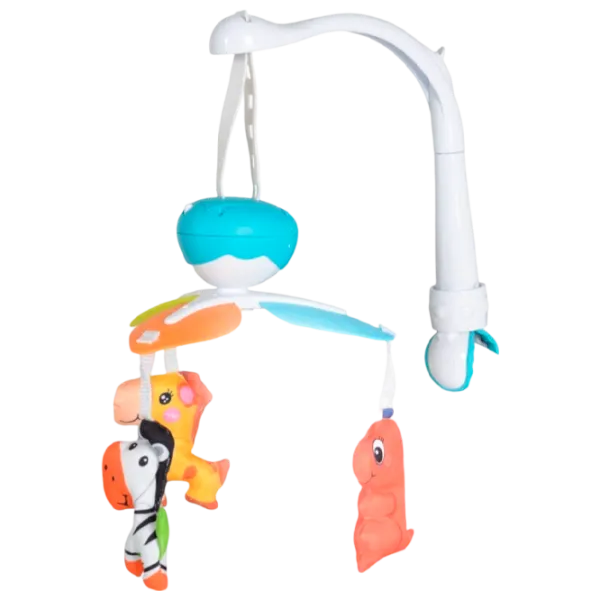 Jucărie pentru pătuțuri și cărucioare BaliBazoo Moni Dino 6358  0+ / Multicolor photo 1