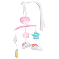Игрушка для колясок и кроваток BaliBazoo Moni Moon 6368  0+ / Белый