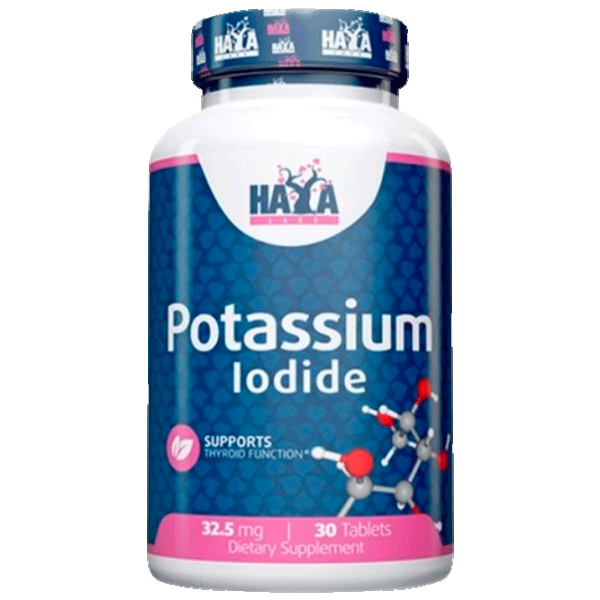 Vitamine și minerale Haya Labs POTASSIUM IODIDE (854822007170) 30 photo 1 Vitamine și minerale Haya Labs POTASSIUM IODIDE (854822007170) 30 photo 1