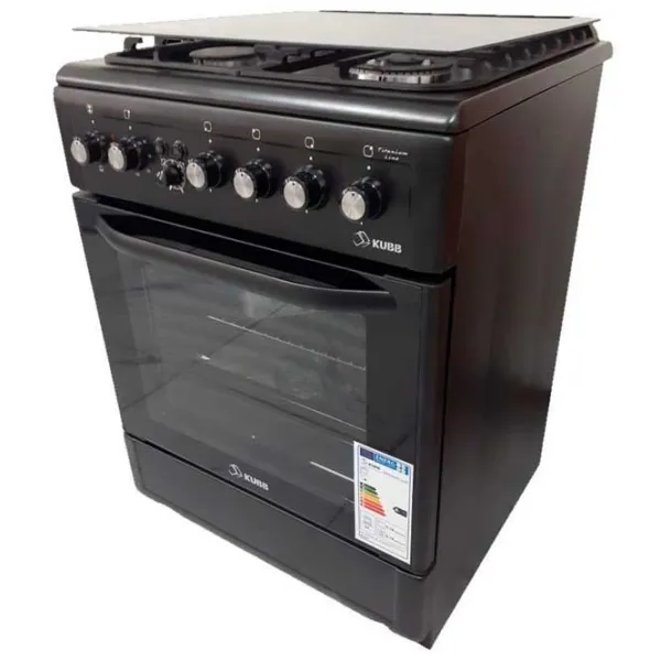 Aragaz KUBB TDS7301MGALtVK1 Lux FFD Pe gaz/ Black/  photo 2