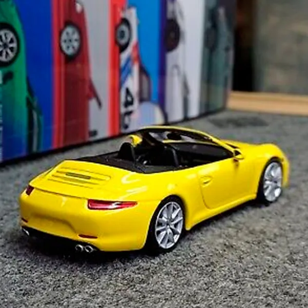 Машинка MSZ Porsche 911 Carrera Cabriolet 68706M  / / Желтый photo 4