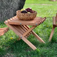 Măsuță de cafea Jantucky OAK Brown photo 3
