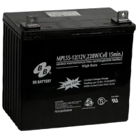 Acumulator pentru UPS Ultra Power MPL55-12 12 V 55 Ah Black