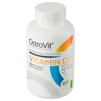 Vitamine și minerale OstroVit Vitamin D3 2000+K2 MK7+VC+Zinc (5903933900407) 60 photo 2