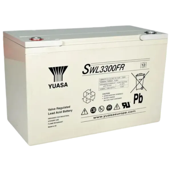 Аккумуляторная батарея для ИБП Yuasa SWL3300/FR 12 В 110.2 Ач Серый photo 1