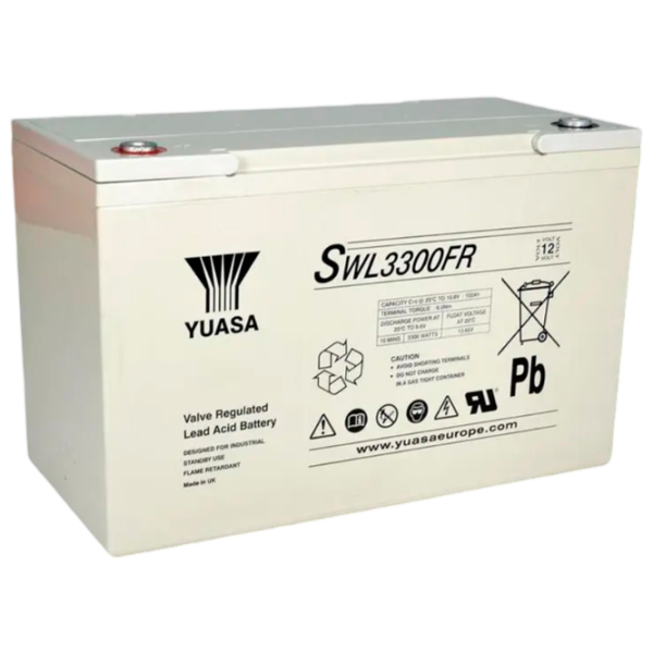 Аккумуляторная батарея для ИБП Yuasa SWL3300/FR 12 В 110.2 Ач Серый photo 1