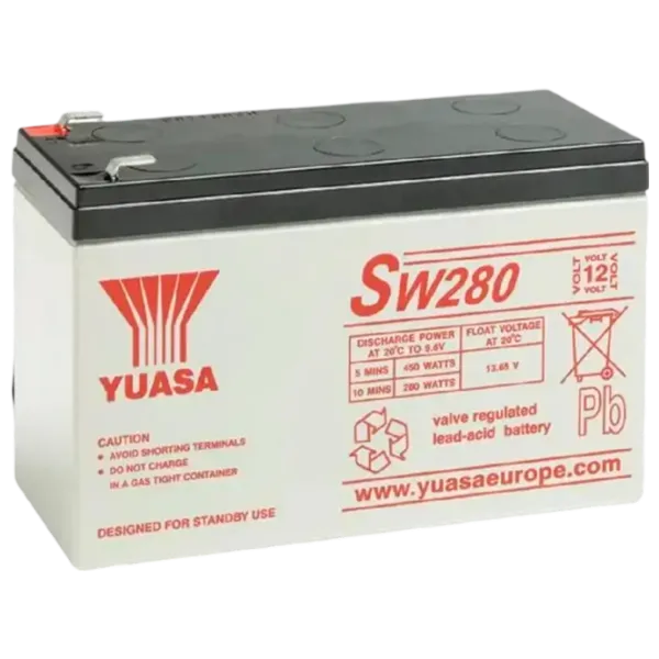 Аккумуляторная батарея для ИБП Yuasa SW280 12 В 9 Ач Серый photo 1