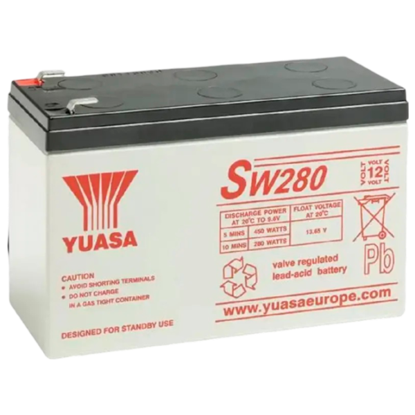 Аккумуляторная батарея для ИБП Yuasa SW280 12 В 9 Ач Серый photo 1
