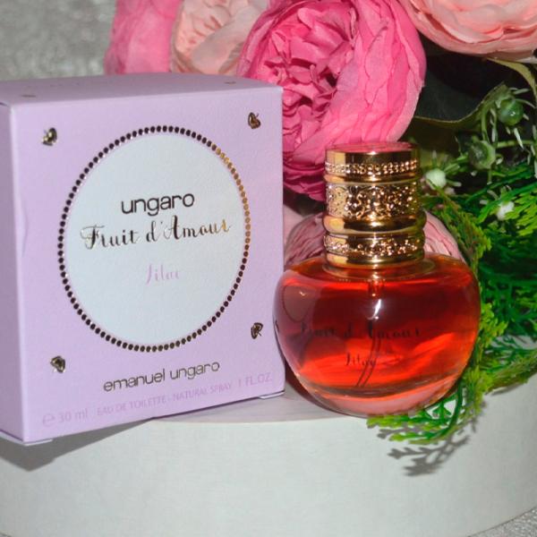 Парфюм для женщин Emanuel Ungaro Fruit d'amour Lilac Туалетная вода / Фруктовый photo 3 Парфюм для женщин Emanuel Ungaro Fruit d'amour Lilac Туалетная вода / Фруктовый photo 3