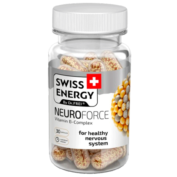 Vitamine și minerale Dr.Frei Swiss Energy NEUROFORCE () 30 capsule photo 1
