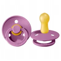 Соска круглая Bibs Colour 200233C  Для девочек / 6 месяцев - 18 месяцев / Латекс / Лаванда