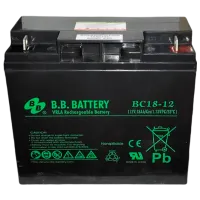 Acumulator pentru UPS B.B. BC18-12 12 V 18 Ah Black