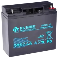 Acumulator pentru UPS B.B. HR22-12 12 V 22 Ah Black